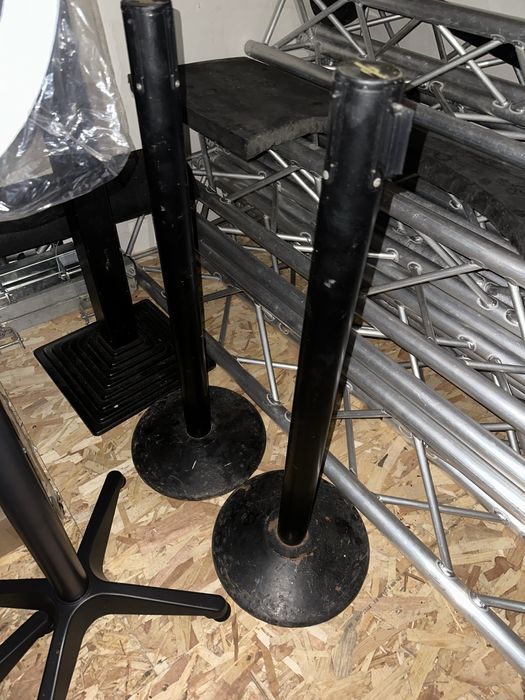 Baia com fita delimitadora