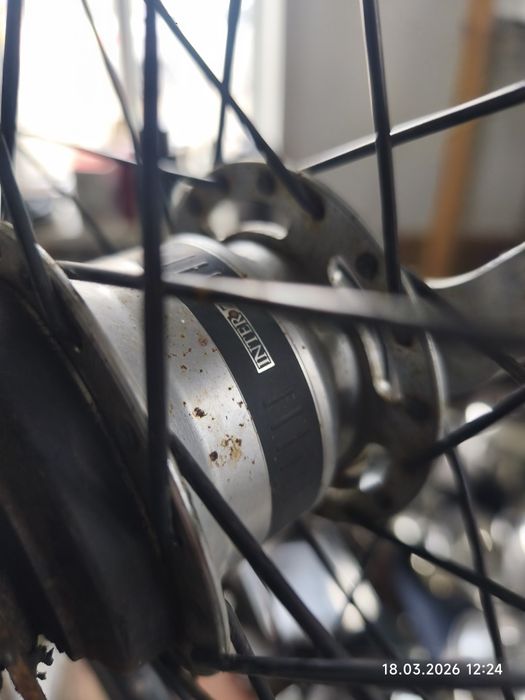 Колеса на планетарній втулці на 7 швидкостей