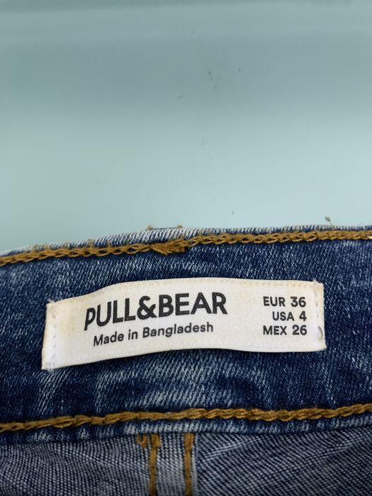 Calcas de ganga Pull & Bear 36 bom estado