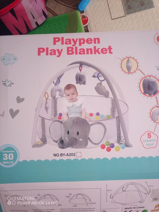 Килимок манеж play blanket