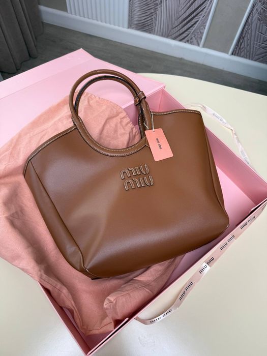 НОВИНКА‼️ MiuMiu IVY Leather Bag / сумка жіноча / женская кожаная сумка