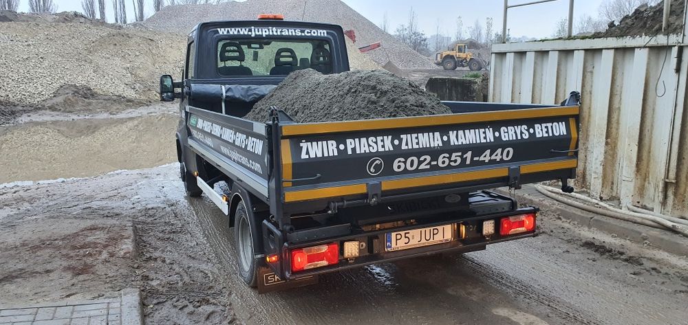 Beton towarowy, Beton suchy, Betoniarnia, Wywrotki, Gruszki-Pompa* Poznań