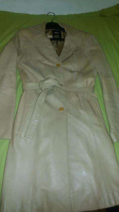 Casaco pele da Mango