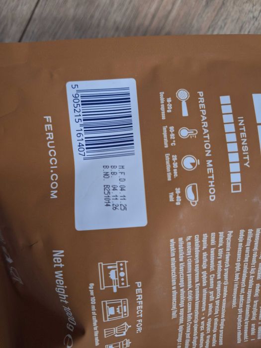 Kawa Ferucci bella crema 4kg