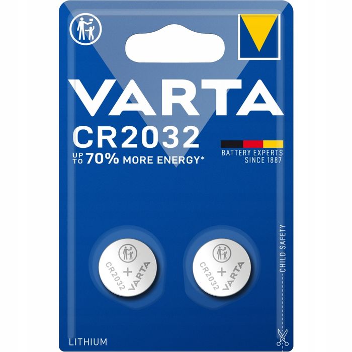 Varta Bateria Cr2032 3V Litowa - 2Szt