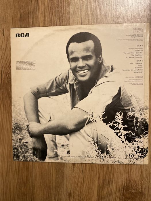 Vinil belafonte - homeward bound - 1970- uK SF8077