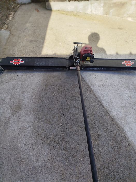 Régua vibrante oscilante para betão wurth