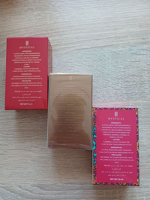 Zestaw 3 wody perfumowane po 35ml