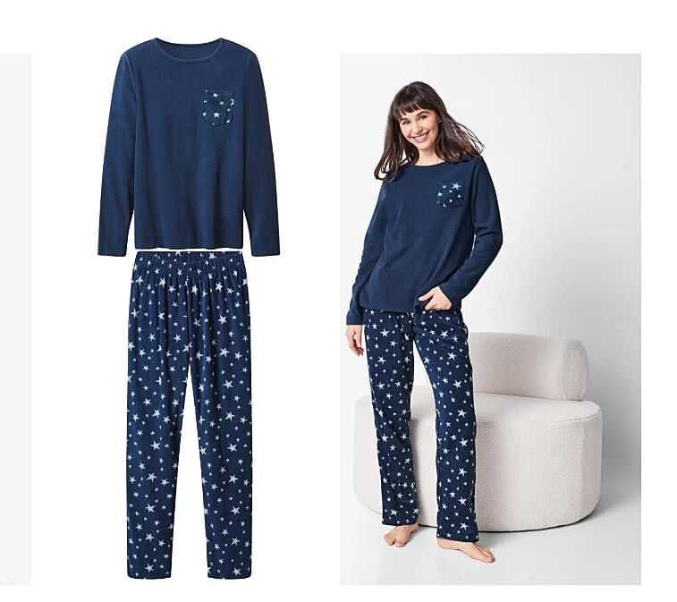 Women'secret піжама флісова жіноча. Теплий одяг для дому