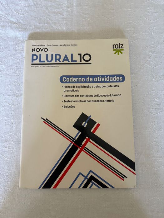 Livro + caderno de atividades Português 10º ano - Plural 10