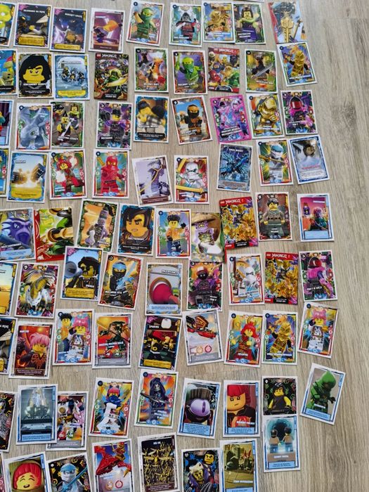 Karty Lego Ninjago, 202 sztuki Kraków Prądnik Czerwony • OLX.pl