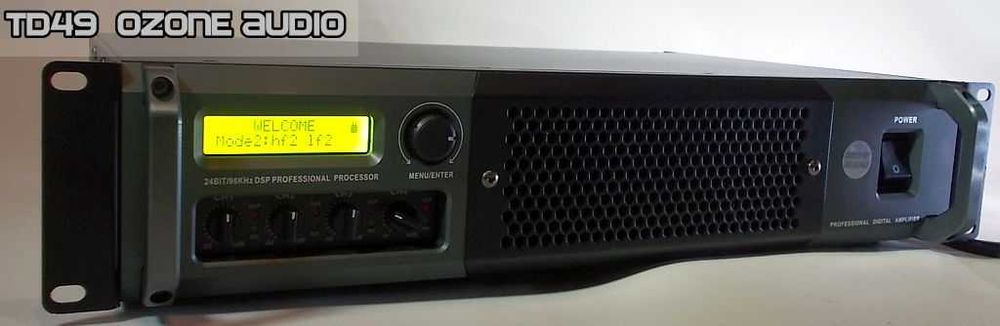 Końcówka mocy z procesorem DSP 4X2200W RMS 4 Ohm Ozone Audio td4,13