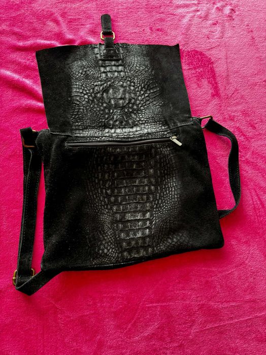 Bolsa Feminina Preta Elegante - Excelente Estado