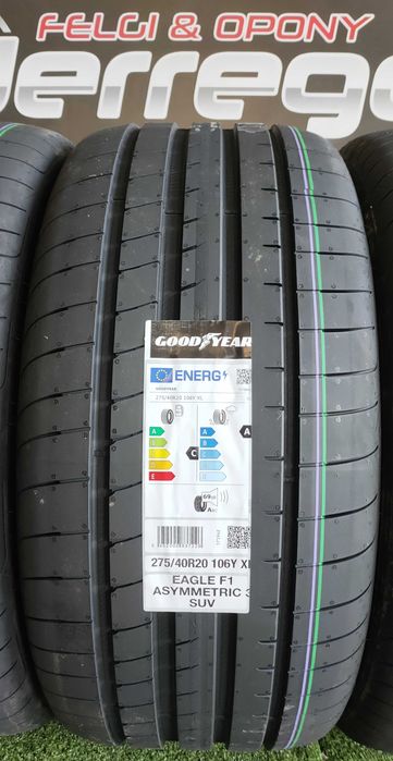 NOWE OPONY GOODYEAR Eagle F1 Asymmetric 3 SUV 275/40/R20 - 106Y