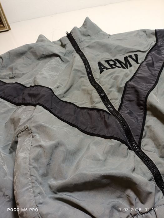 Lekka kurtka army bluza sportowa szara small/short