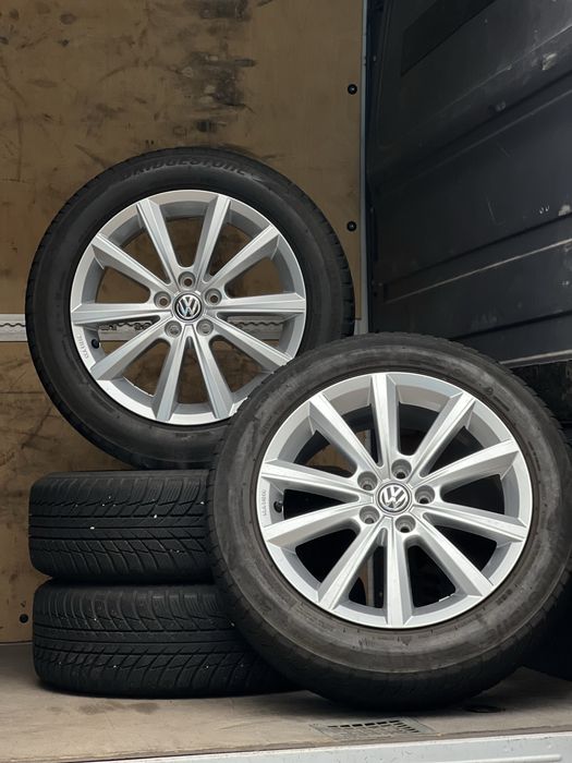 Диски 5 100 R16 Volkswagen Polo Fabia Seat Skoda зимова гума Golf 4