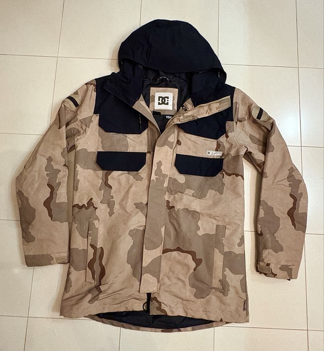 DC Shoes Exotec kurtka snowboardowa L desert camo 1 wyjazd / premium