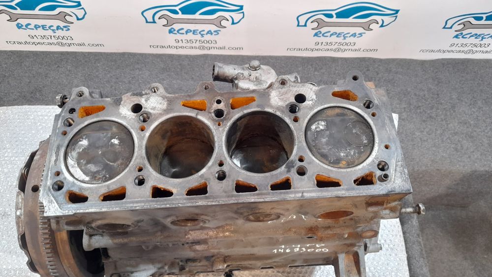 BLOCO ARMADO MOTOR 146B3000 1258394 FIAT UNO 146 1.4D 146B3000 1258394