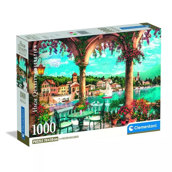CLE puzzle 1000 Compact BalconyViewOfLakeCom.39930