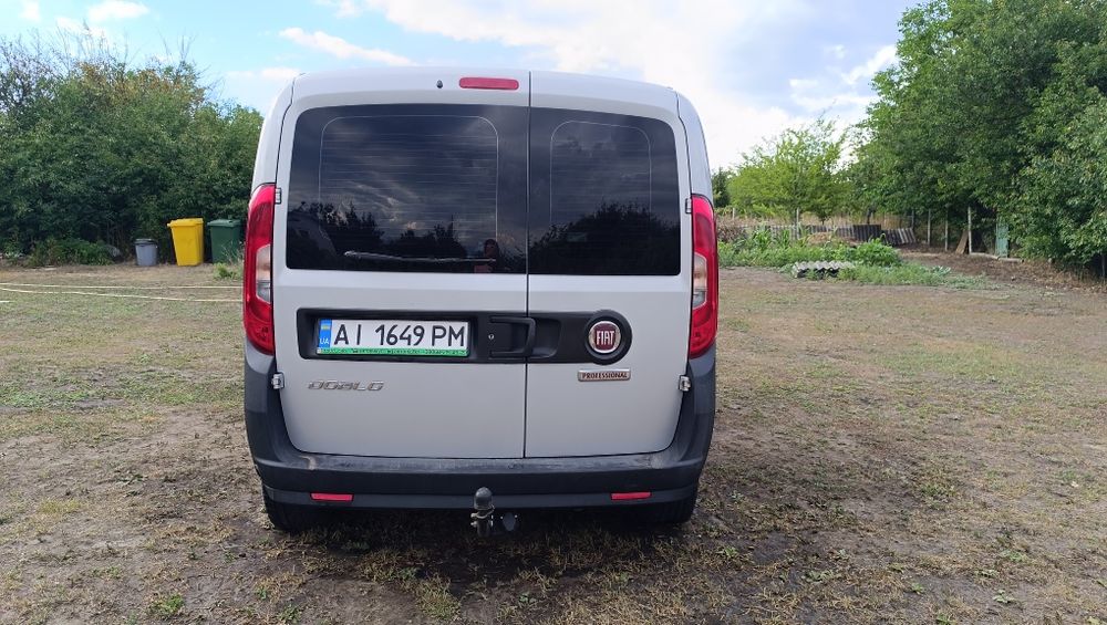 Фиат Добло 2018, газ