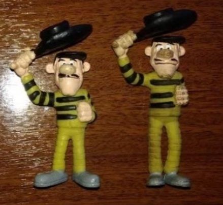 Figuras Lucky Luke e Disney (anos 80)