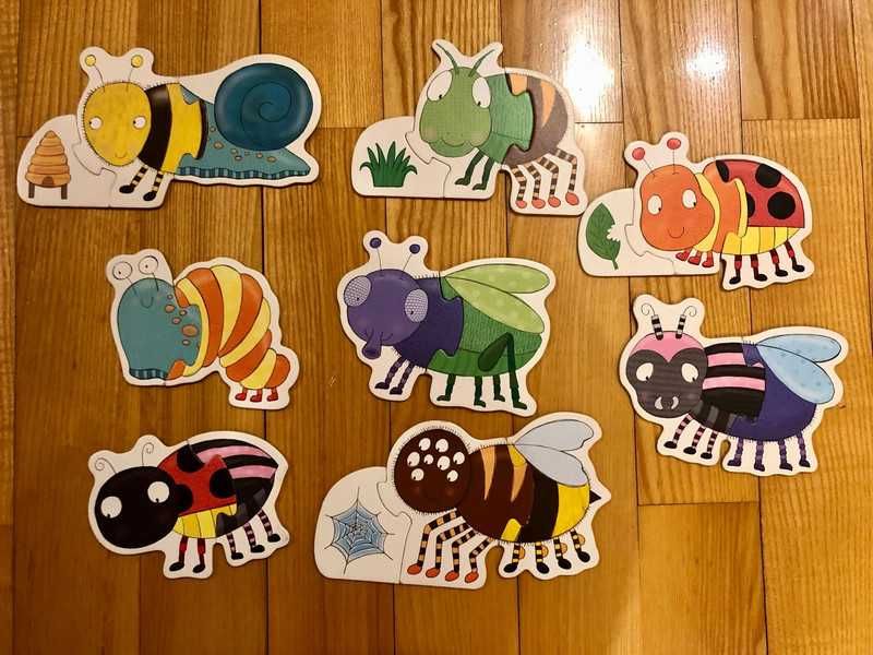 Puzzle „Moje owady” Gibsons