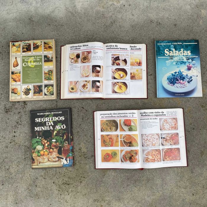 Livros Cozinha e Receitas