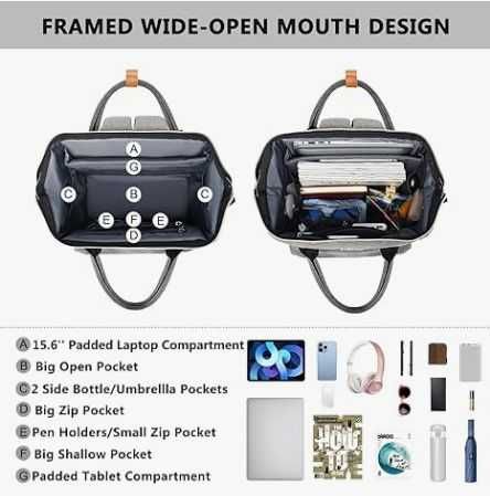 • NOWY Plecak Torba BAOMANYI - Bardzo Solidny i Praktyczny do Szkoły