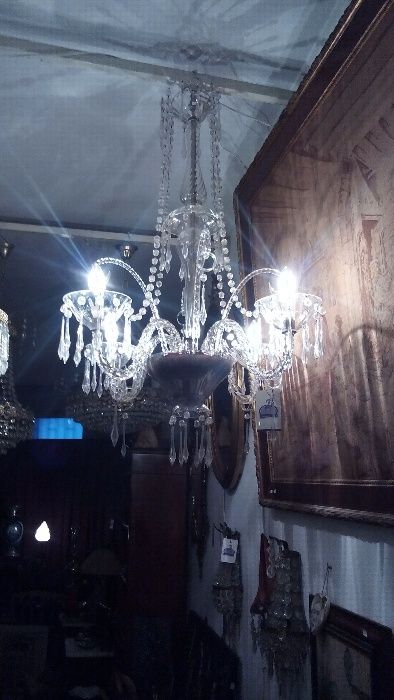 Candeeiro tecto, Lustre séc.XIX