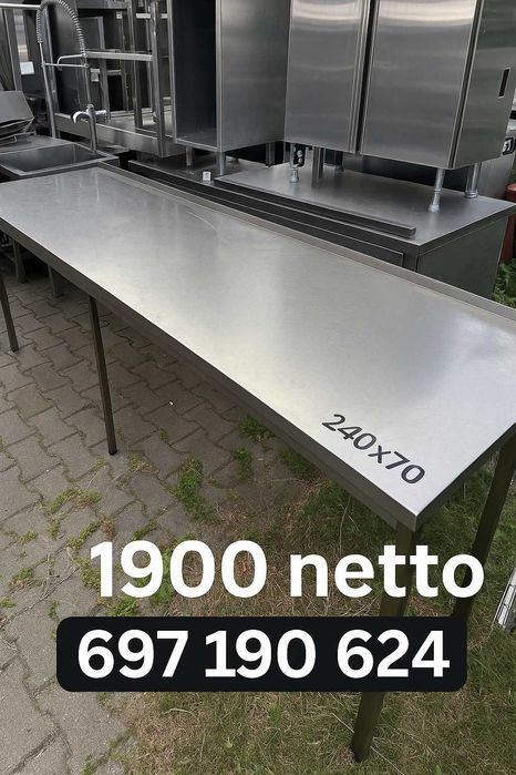 stół roboczy gastronomiczny