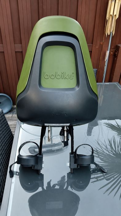 Fotelik rowerowy Bobike One Mini osłona przeciwwiatrowa