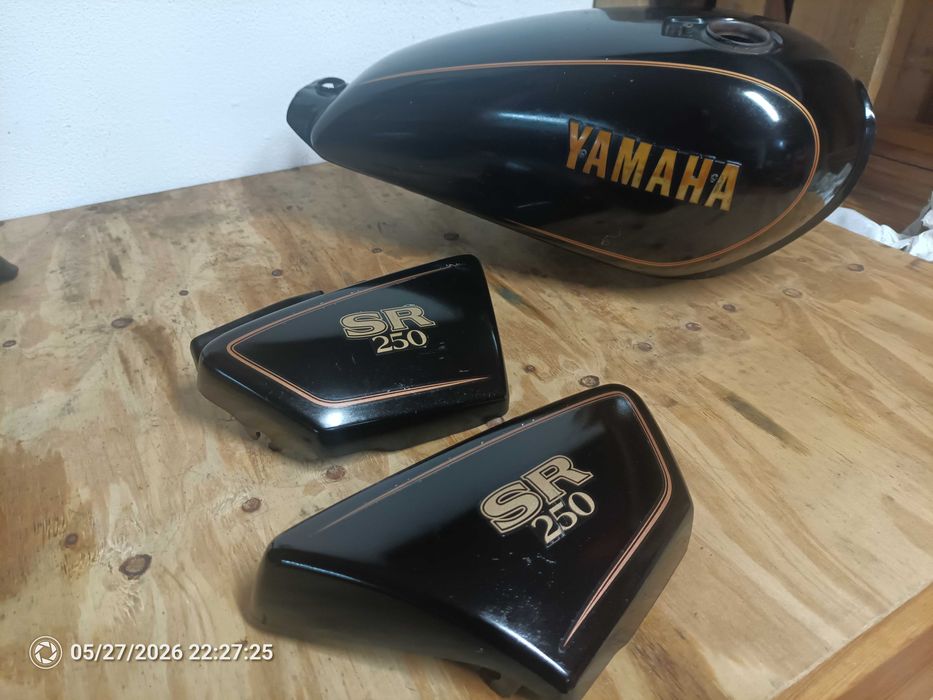 Depósito e malas Yamaha sr 250