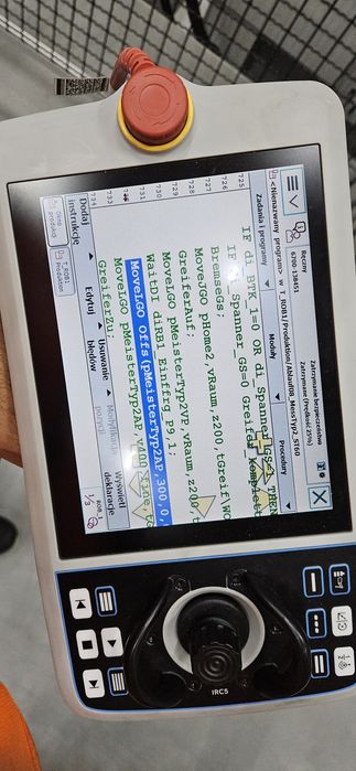 Programowanie/serwis robotów ABB