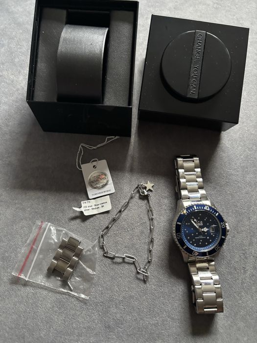 Zegarek damski Ice watch Cosmos Blue Swarovski