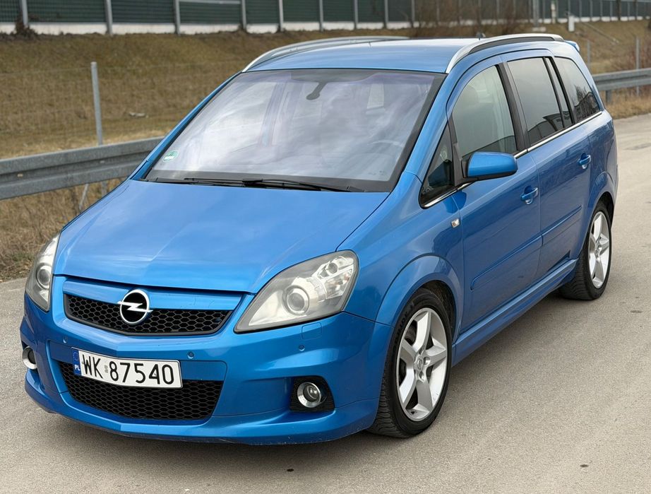 Opel Zafira OPC 2.0 Turbo 240 Koni LPG 7 Osobowy