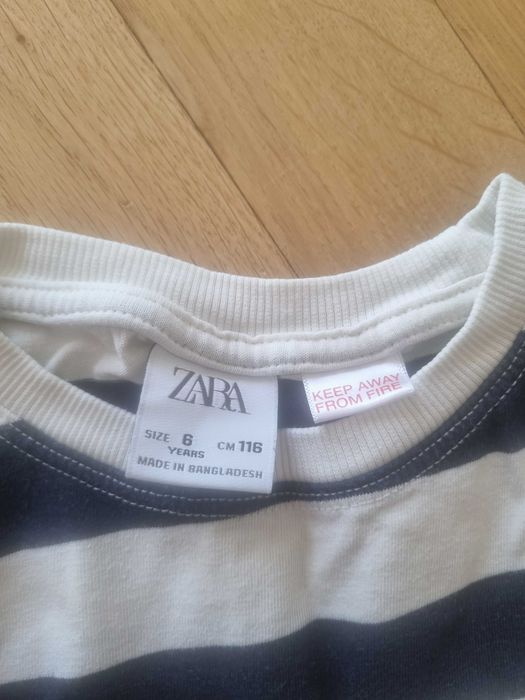 Zara T-shirt, rozm. 116, 6 lat, 100% bawełna