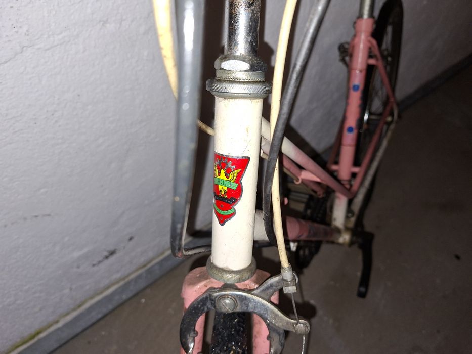 Bicicleta clássica Esmaltina para restauro