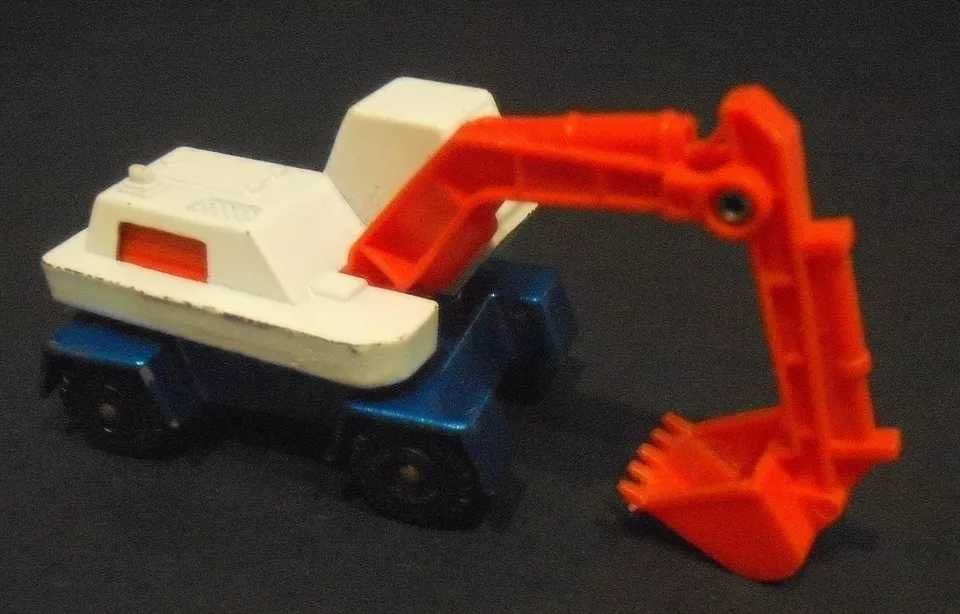 Corgi Juniors Digger Excavator Toy Truck Diecast Made Great Britain