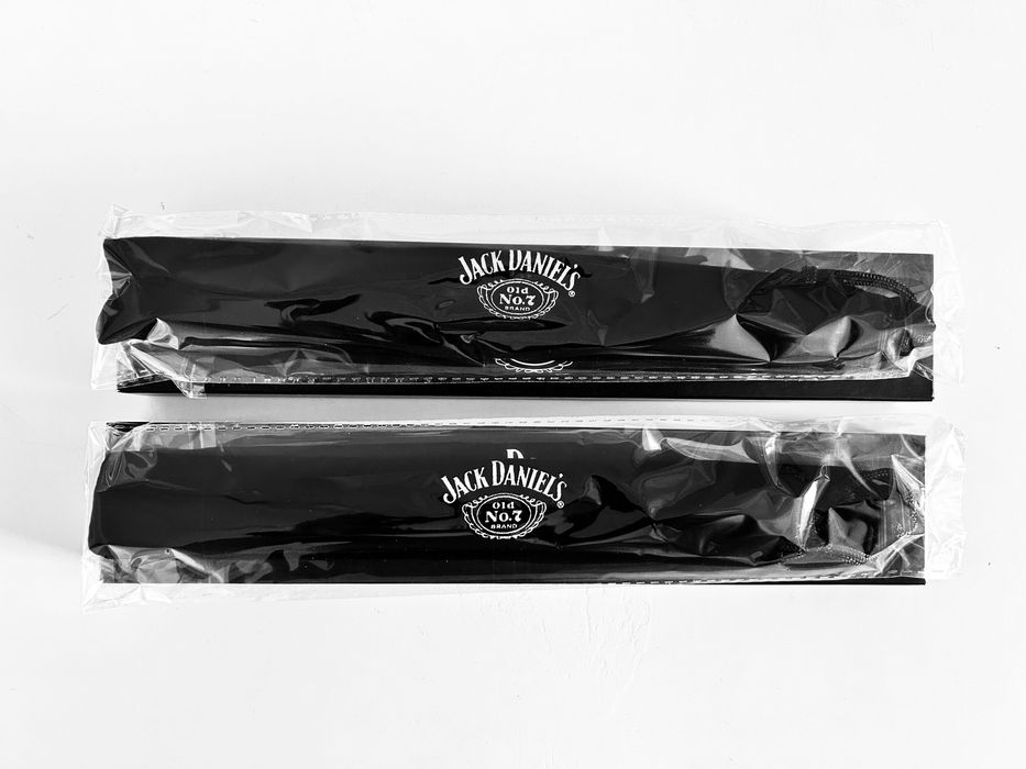 Metalowe słomki/rurki Jack Daniel’s - NOWE