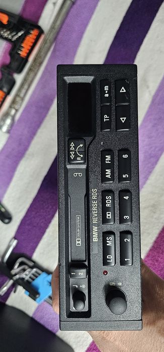 Radio bmw reverse rds e30 e34 e36 klasyk vintage retro