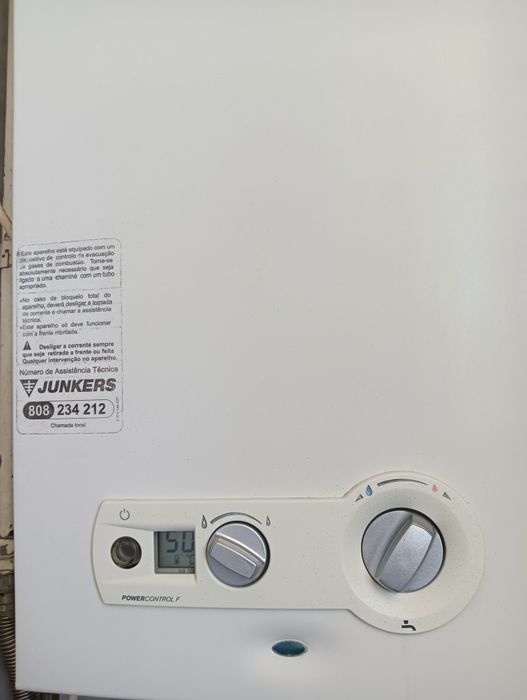 Vendo esquentador Junkers ventilado 11L gás natural em muito bom estado