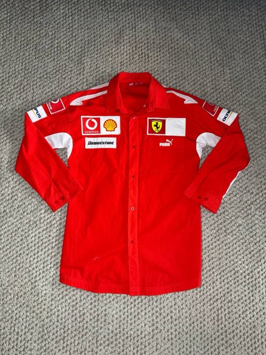 Koszula Scuderia Ferrari Michael Schumacher F1 vodafone XL vintage