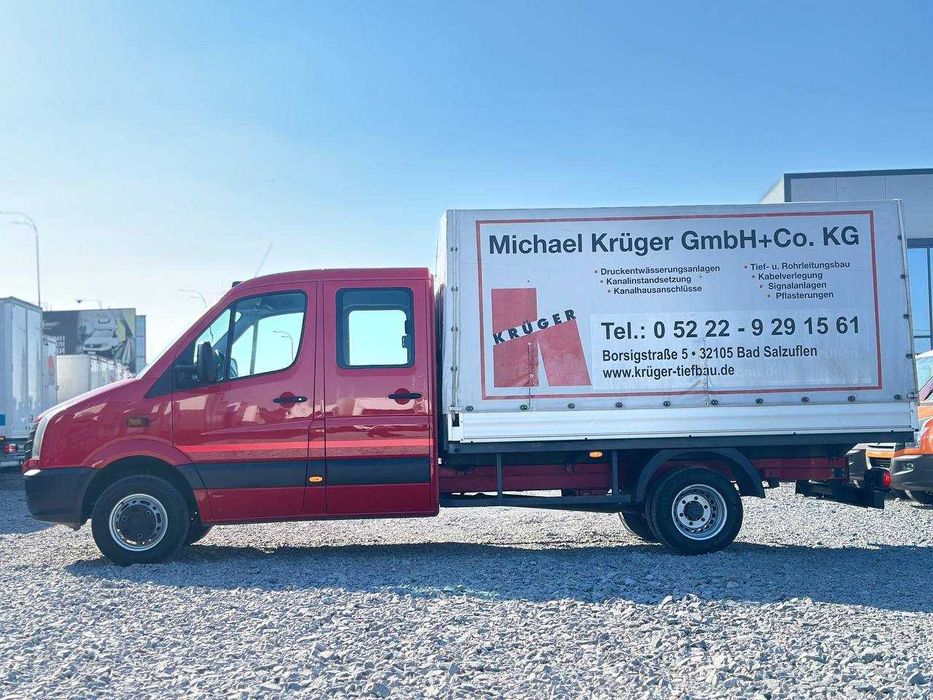 Volkswagen Crafter 2014p. Тент