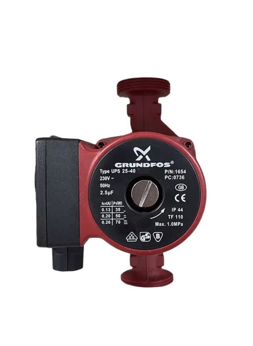 Насос циркуляційний Grundfos UPS 25-40-180 + гайка