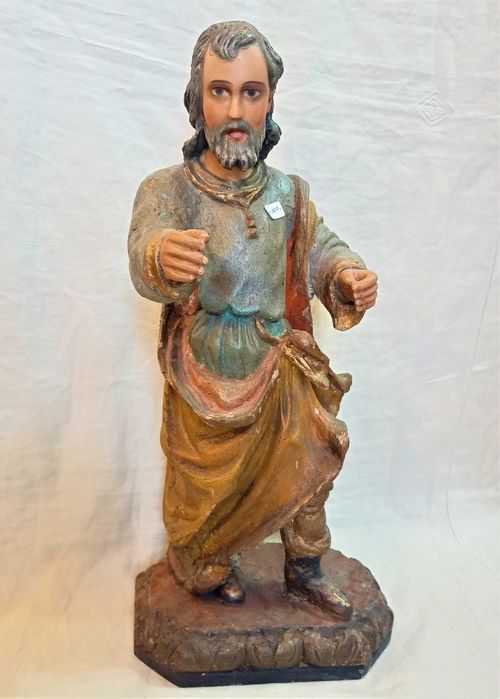 Figura São Joaquim Madeira Séc XVIII XIX