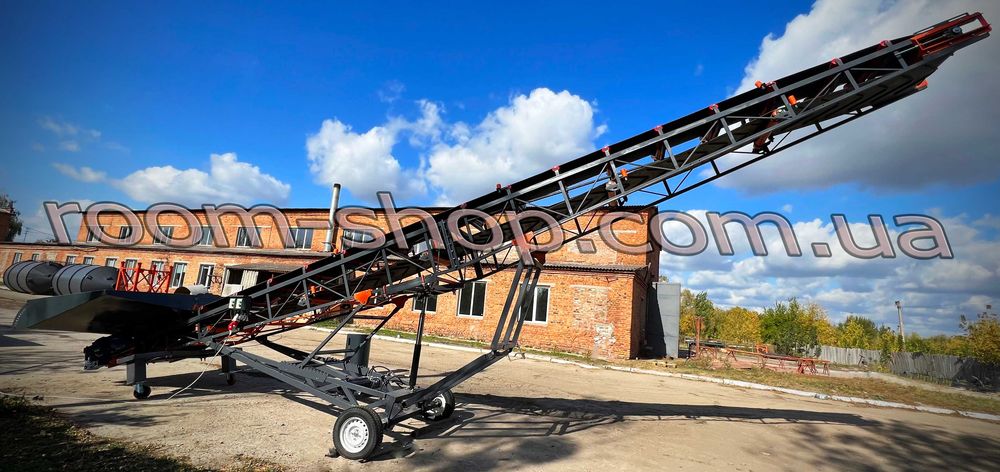 Конвеєр стрічковий, погрузчик, транспортер, ленточный конвейер