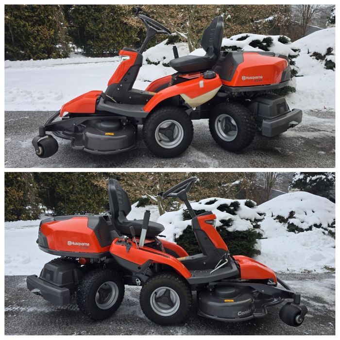 Traktorek kosiarka Husqvarna RIDER R318X 17.5KM B&S pompa JAK NOWY 23r