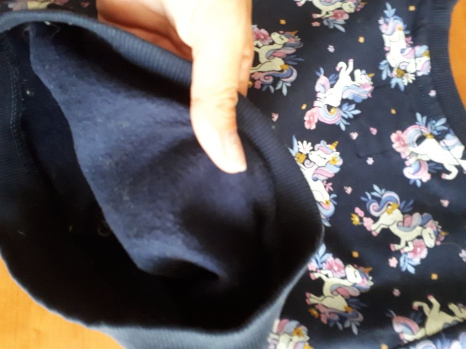 Camisola cardada unicórnio