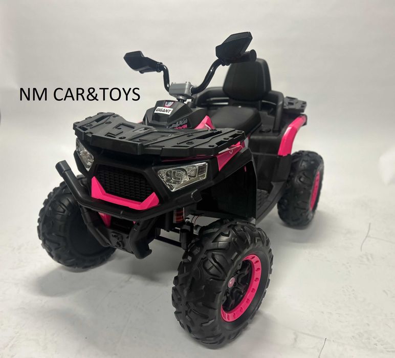 Quad GIGANT na akumulator Auto Pojazd 4x45W  Pilot Miękkie koła