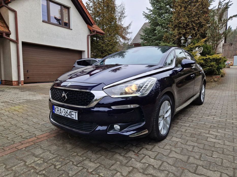 DS Automobiles DS 5 DS5 HDI 180 KM AUTOMAT Kamera Czujniki piękny i zadbany